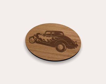Hot Rod 262-233 Coaster (Set of 4)