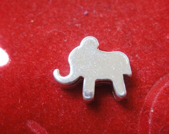 925 sterling silver elephant charm,silver elephant, sterling silver elephant, elephant