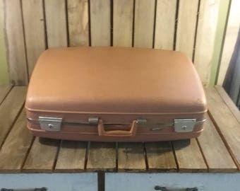 Old Large Suitcase With Key