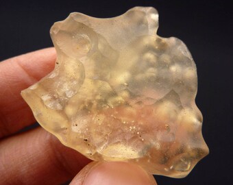 Libyan Desert Glass | Libyan Desert Glass Crystal | Tektite | Meteorite | Raw Libyan Desert Glass | Libya | 10 grams