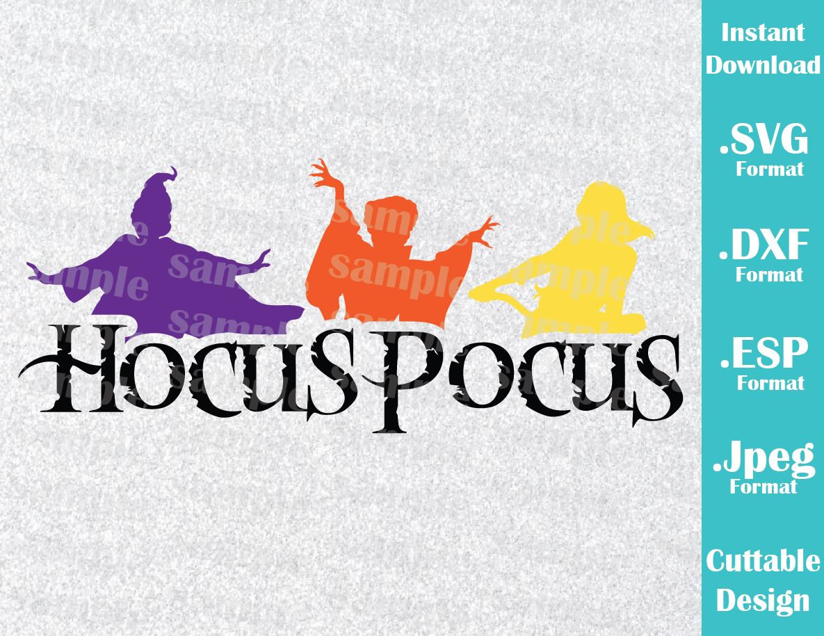 Download INSTANT DOWNLOAD SVG Disney Inspired Hocus Pocus Sanderson