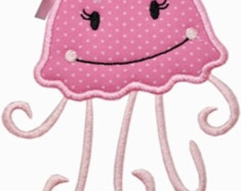 Jellyfish 2 Applique - 4 sizes