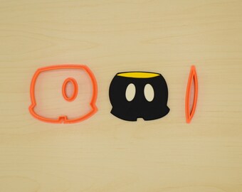 Mouse Pants Fondant Cutter Set