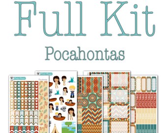 Pocahontas Collection - Disney Planner Stickers