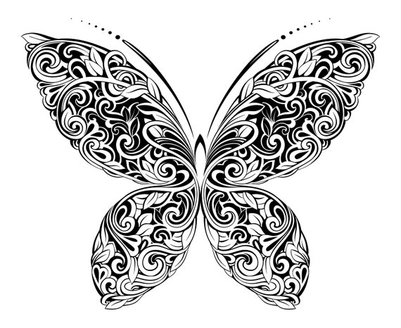 Download Mandala Schmetterling SVG Mandala SVG Schmetterling