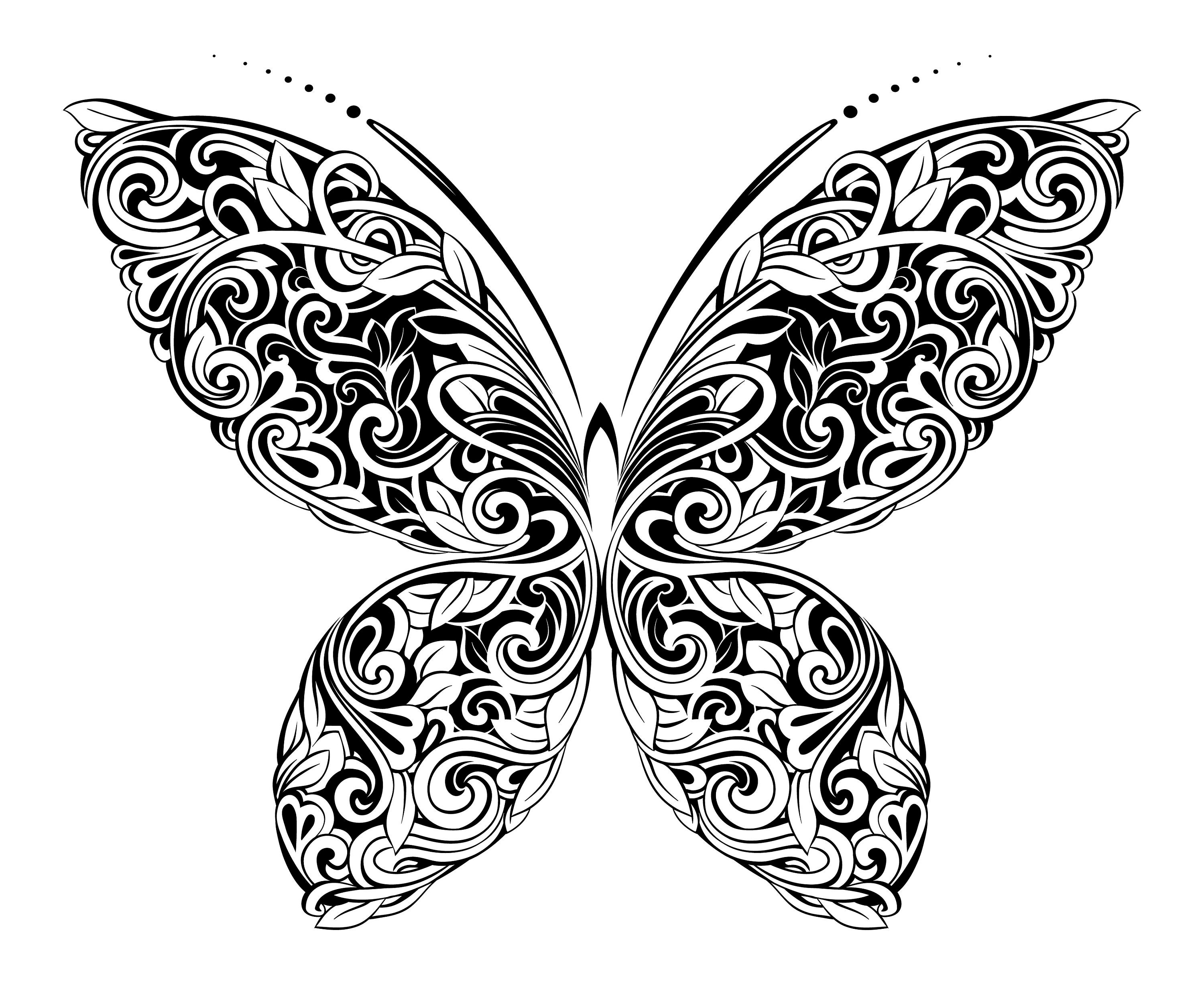 Free Free 286 Free Mandala Butterfly Svg Files SVG PNG EPS DXF File