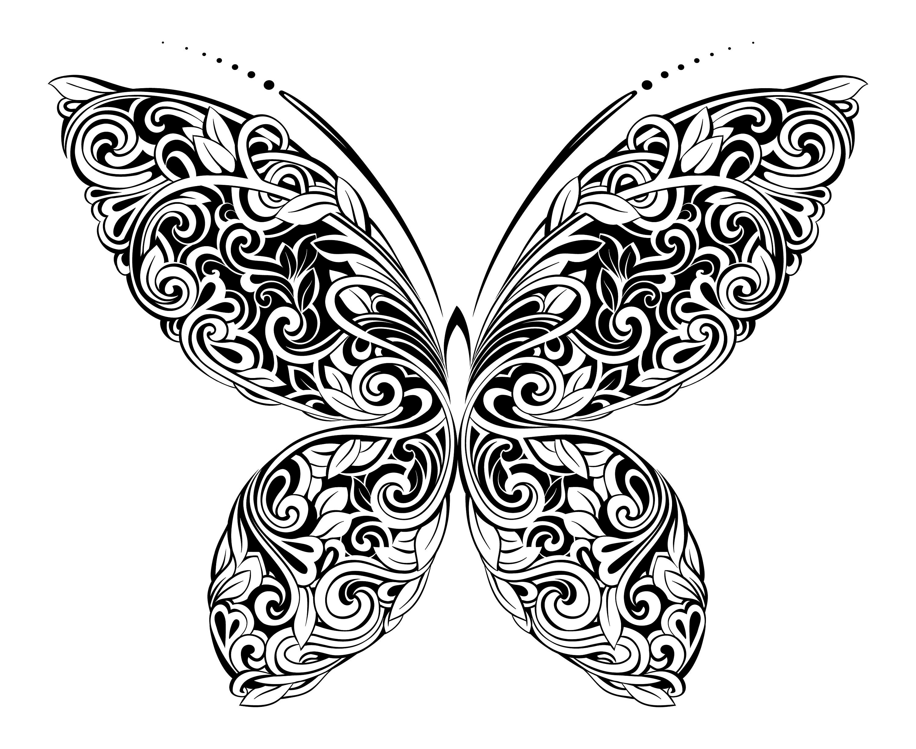 Free Free 151 Butterfly Mandala Svg SVG PNG EPS DXF File