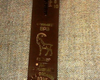 Vintage pocket balance USSR Vintagedistressed 10kg-22.04 lb spring balance Traveling hookscale Pocket balance Manual metalfishing scale1960s