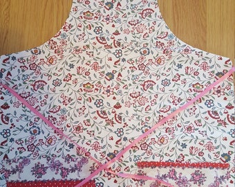 Childrens Apron Handmade Reversible - Perfect Gift