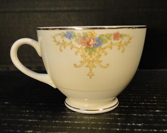 Homer Laughlin Eggshell Nautilus Rochelle Teacup EXCELLENT!