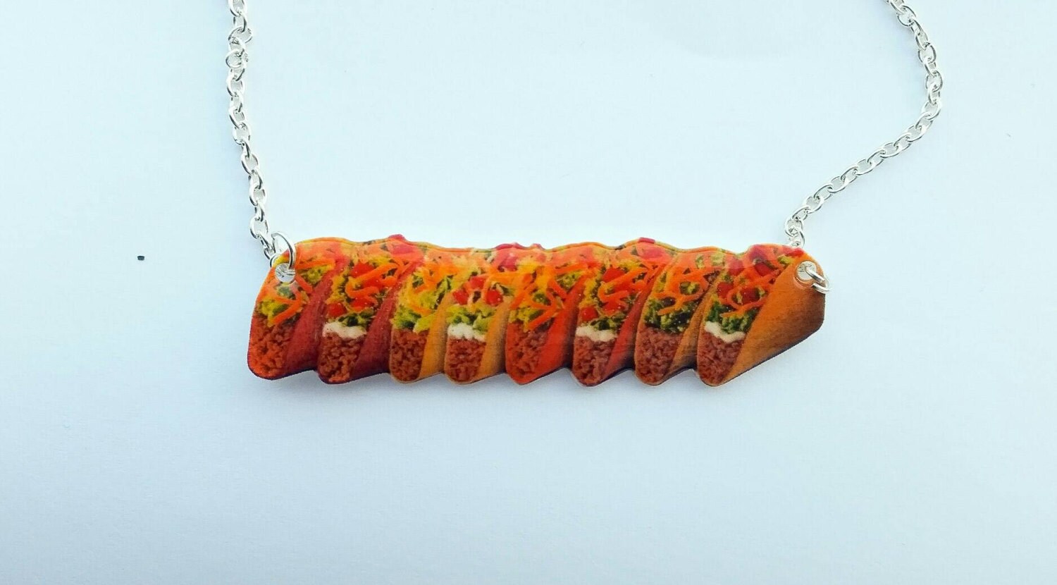 Taco Belle Necklace Taco Bell Jewelry Taco Necklace Taco