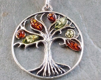 Tree of Life with Baltic Amber
