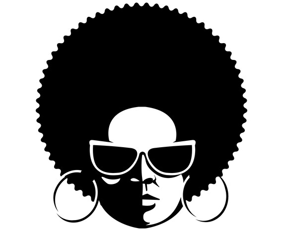 Download Afro woman SVG Black woman SVG Afro Afro lady Afro