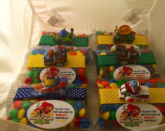 6 Angry Birds Favors