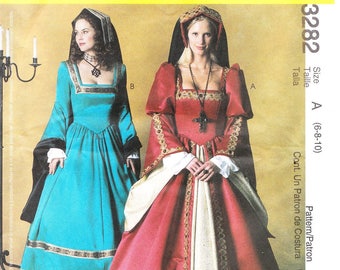 McCall's 3282 Misses' Tudor Costume Pattern