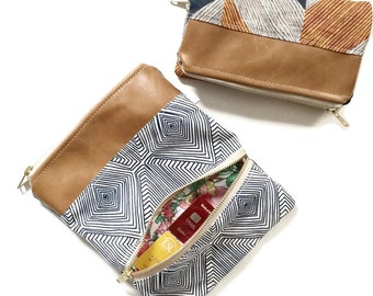 Clutch Wallet, Foldover Clutch Wallet, Leather Wallet, Foldover Clutch, Fold Over Clutch, Clutch, Clutch Purse, Womens Wallet, Clutch Bag