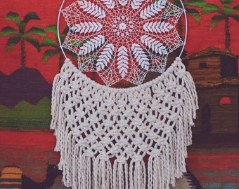 Large Macrame Dreamer • Boho Wall Art