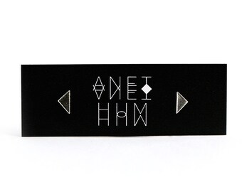 Triangle Stud Earrings (available in gold or silver)