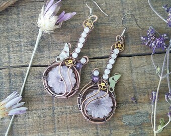 Guitar earrings, Musical earrings, Guitarist gift