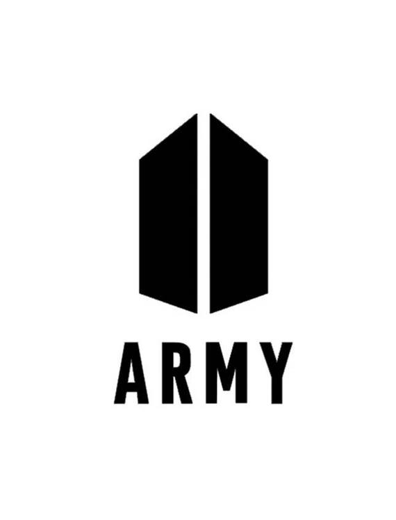  BTS  Army  Sticker Decal