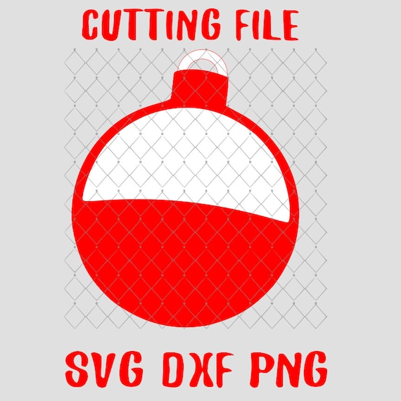 Fishing Bobber SVG PNG DXF File Instant Download Summer Theme