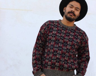 Windridge" patterned sweater