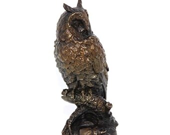 Solid Bronze Long Eared Owl
