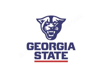 Georgia SVG and Studio 3 Cut File Stencil Decal Files Logo for Silhouette U Cricut SVGS Cutouts Football Decals Logos College State Panthers