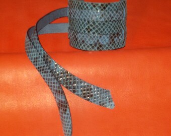 Genuine leather wristband bracelet