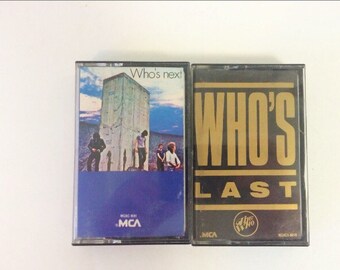 The Who Cassette Tapes