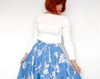 Women's Wrap Skirt - PDF Pattern--Digital Download