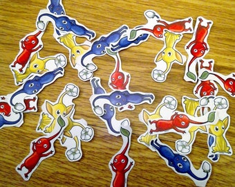 3 Little Pikmin Stickers