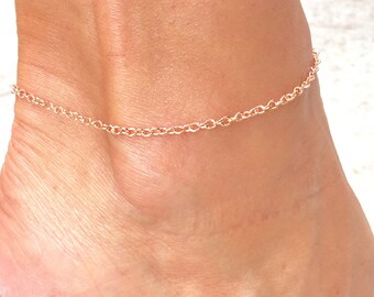 Anklet, copper ankle bracelet, copper anklet