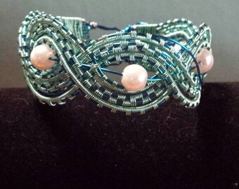 Ocean Goddess wire bracelet