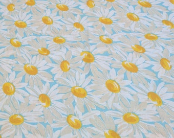 Daisy Flower Cotton Fabric