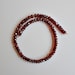 Natural Garnet Faceted Rondelle 4-4.5mm Loose Beads, Natural Gemstone Beads, Semi precious Gemstone Beads, January Birthstone, Garnet Beads