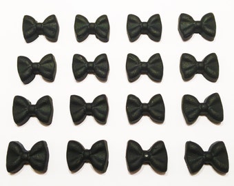 Miniature bow ties, 1/2" x 1/4" - approx. 25 per package