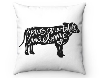 cow print couch pillows