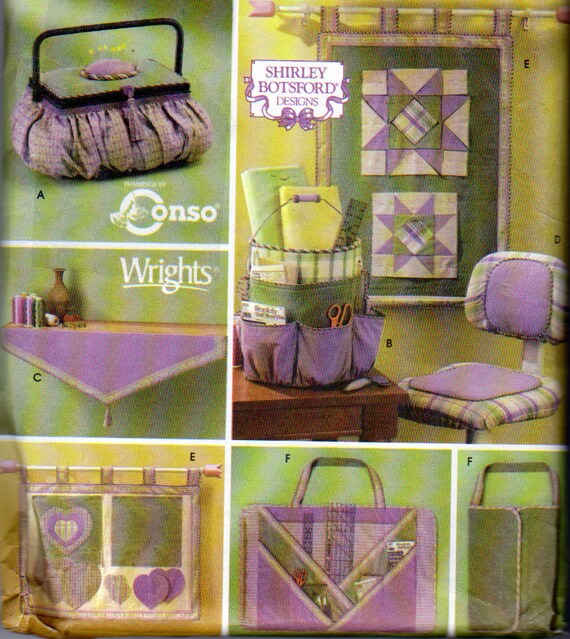Simplicity 5932 Sewing Room Accessories Pattern Sewing