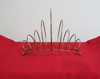 Mid Century Wire Magazine Rack Stand A