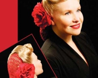 SNOOD Vintage Inspired Crocheted Hair Net Many colors to choose From New Retro Pinup Style Civil War Style Ladies 40's Factory Worker