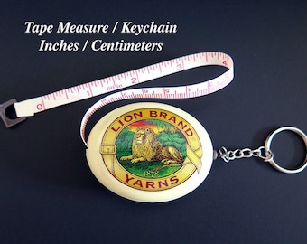 Tape Measure Keychain Lion Brand Yarns Craft Supplies