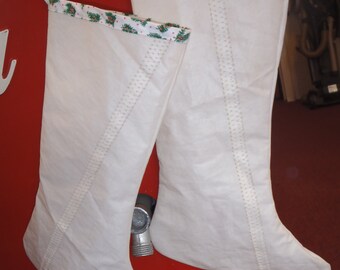 Recycled Sail Christmas Stockings