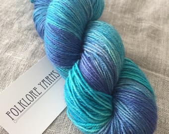 Wool Silk Sock- Dreamscape