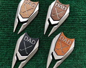 DAD Golf Magnetic Ball Marker & Divot Tool, Father's Day Golf, Dad Birthday Gift for Dad, asap golf, golf gift for dad men man rush gift