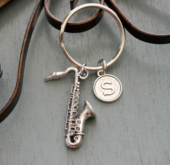 Saxophone Keychain Saxophone Key Chain Saxophone Player