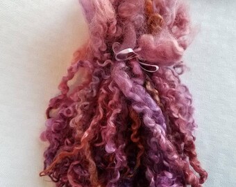 Teeswater Long Locks, Spinning, Felting, Knitting, Doll Hair, Lock Spinning