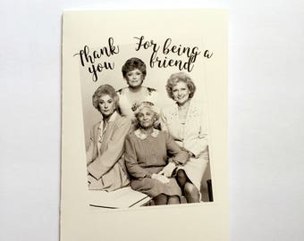 Golden Girls Greeting Card