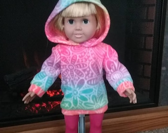 Sweatshirt and Leggings for 18" Dolls such as American Girl, My Life, Journey etc.