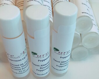 Strawberry lip balm, beeswax lip balm, all natural lip balm, natural lip butter, chapstick, cocoa butter lip balm, lip moisturizer